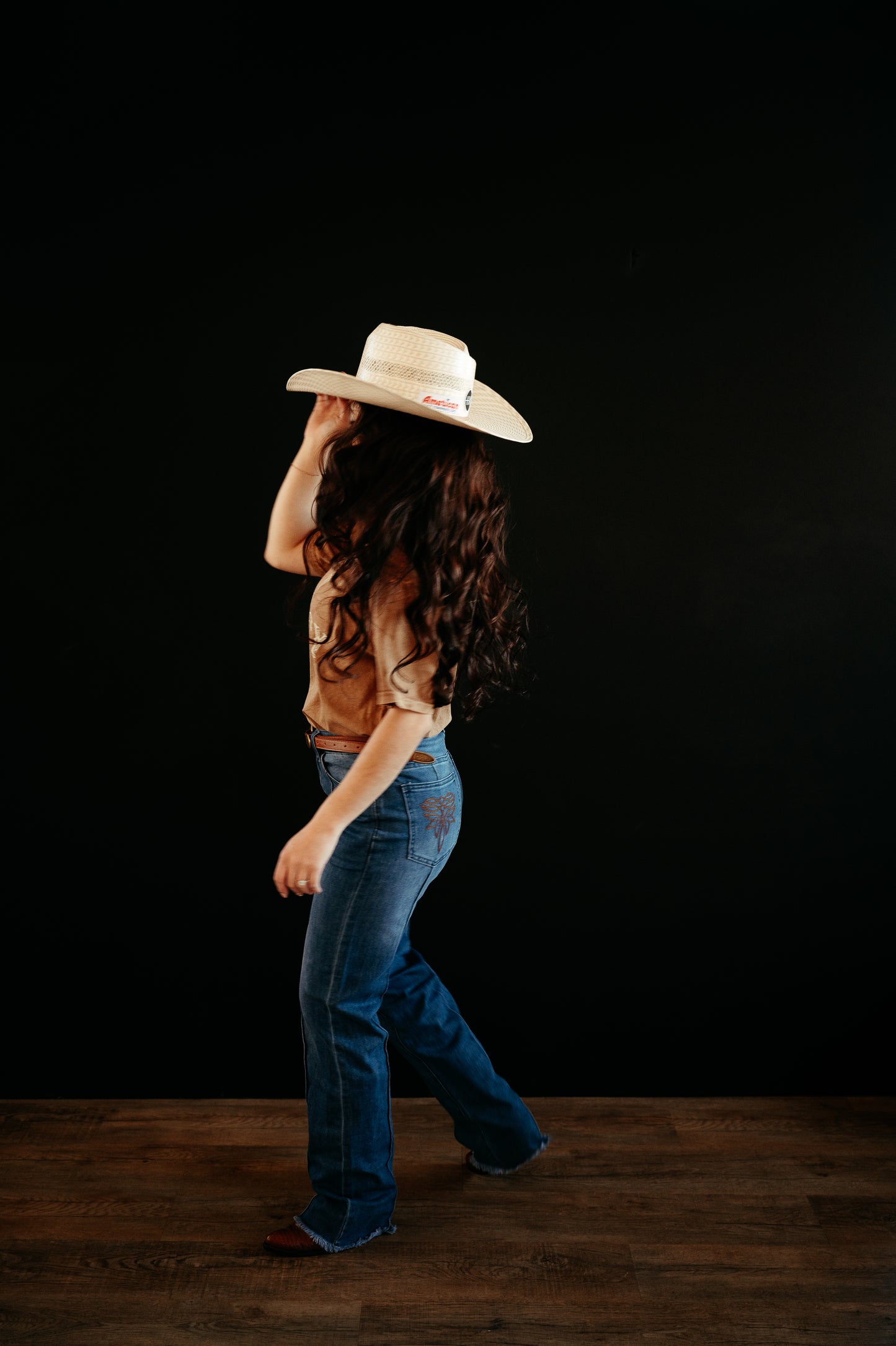 Dibs On the Cowboy Mineral Washed Graphic Top