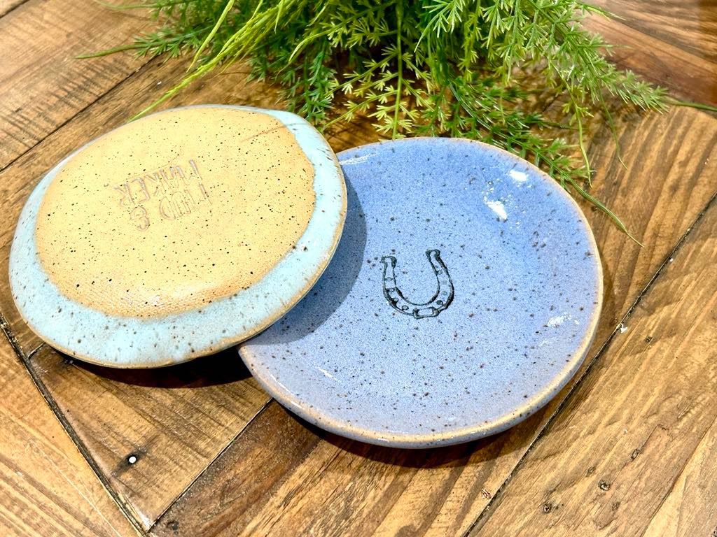 Mini Jewelry Plate - Horseshoe