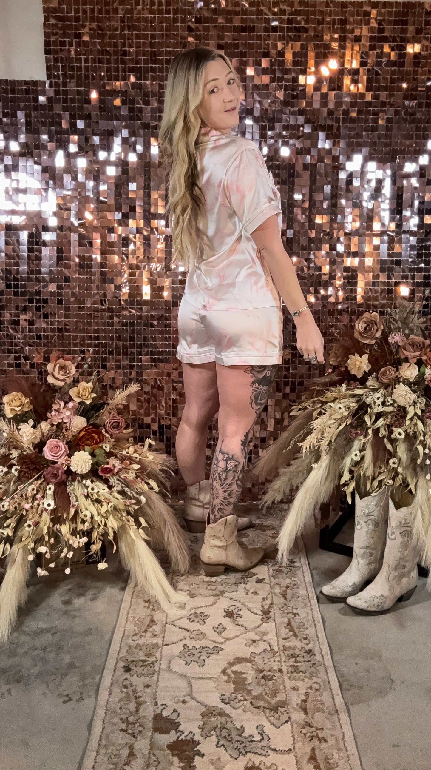 Ranch Life Darlin Silky Pajama Set