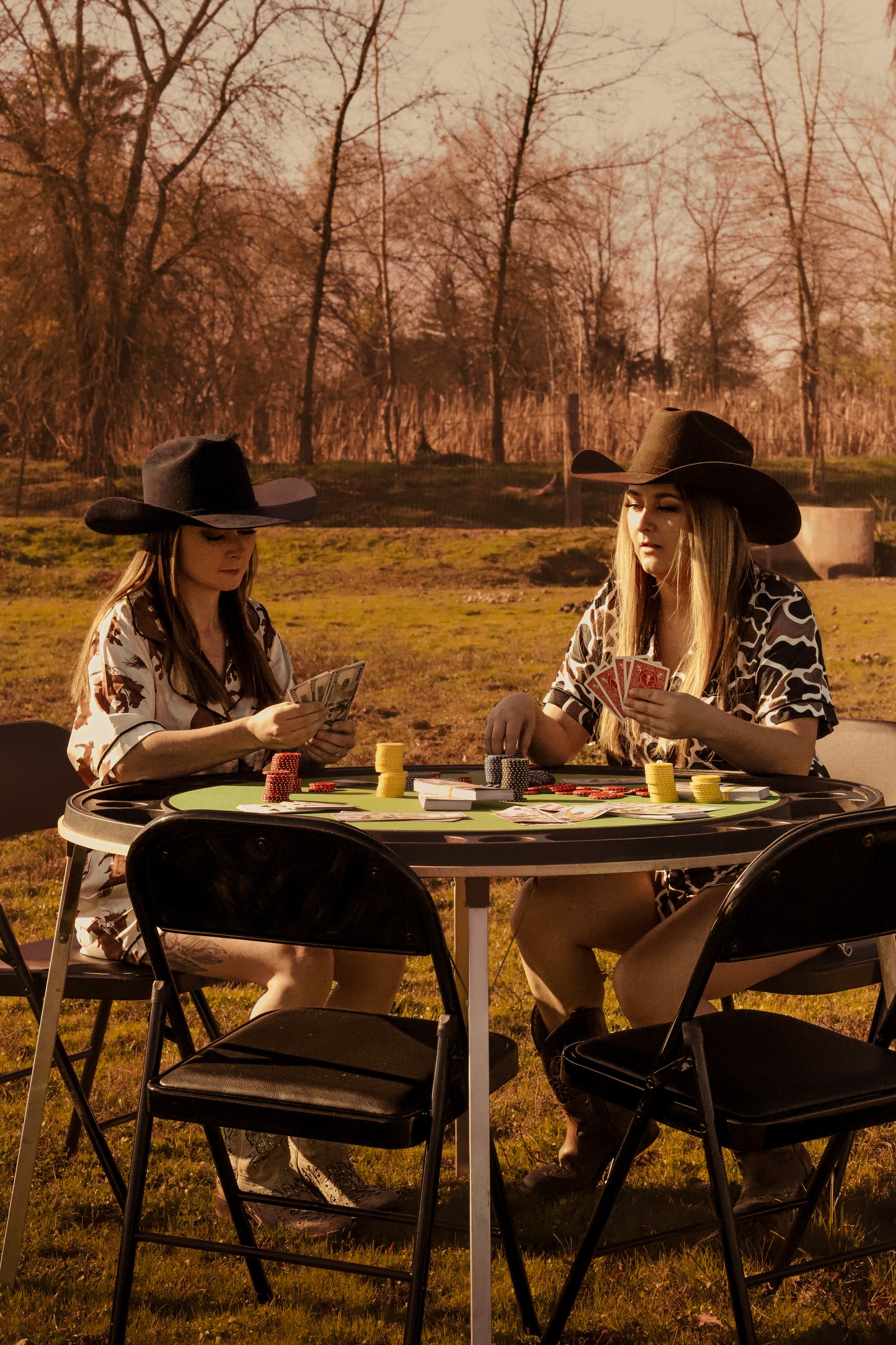 Duck Camo Silky Pajama Set