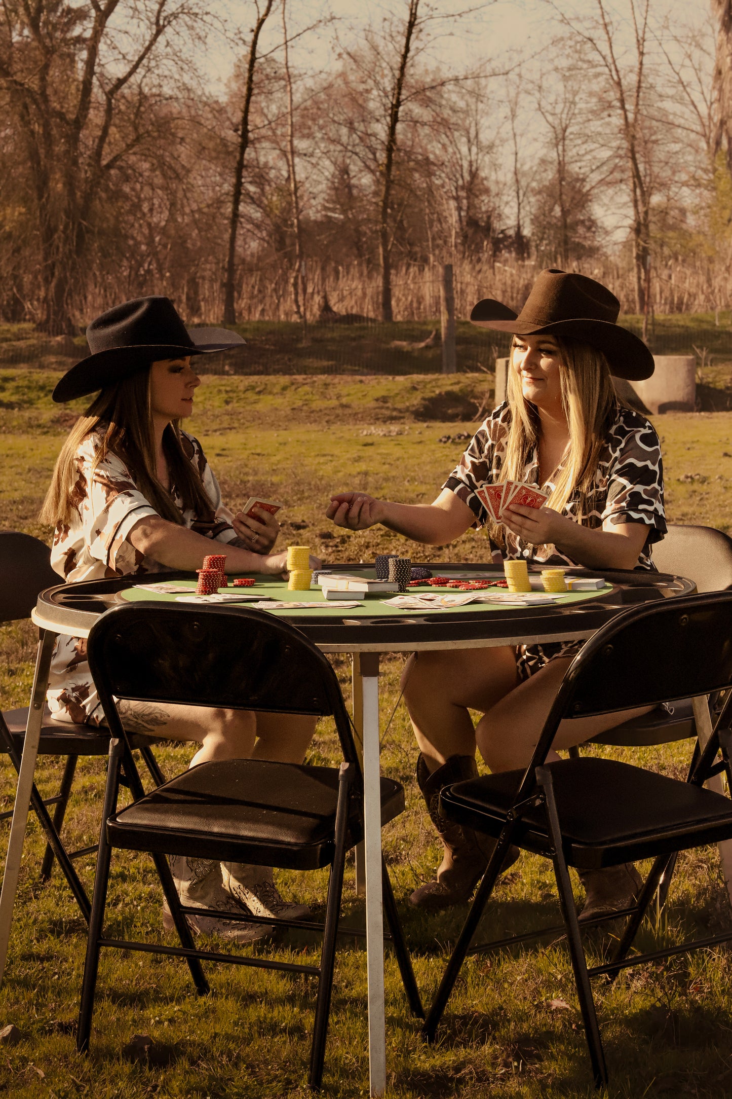 Duck Camo Silky Pajama Set