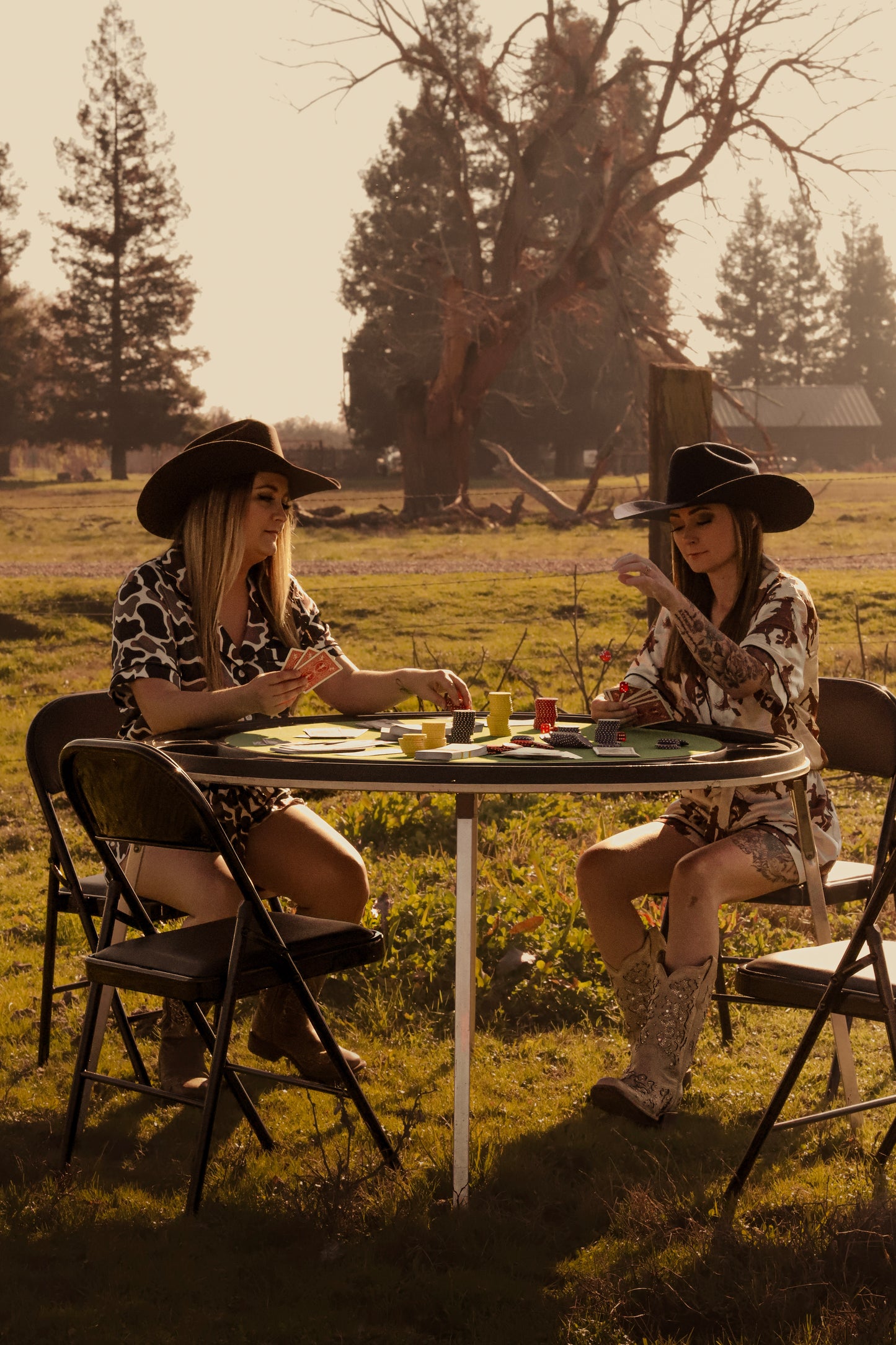 Duck Camo Silky Pajama Set