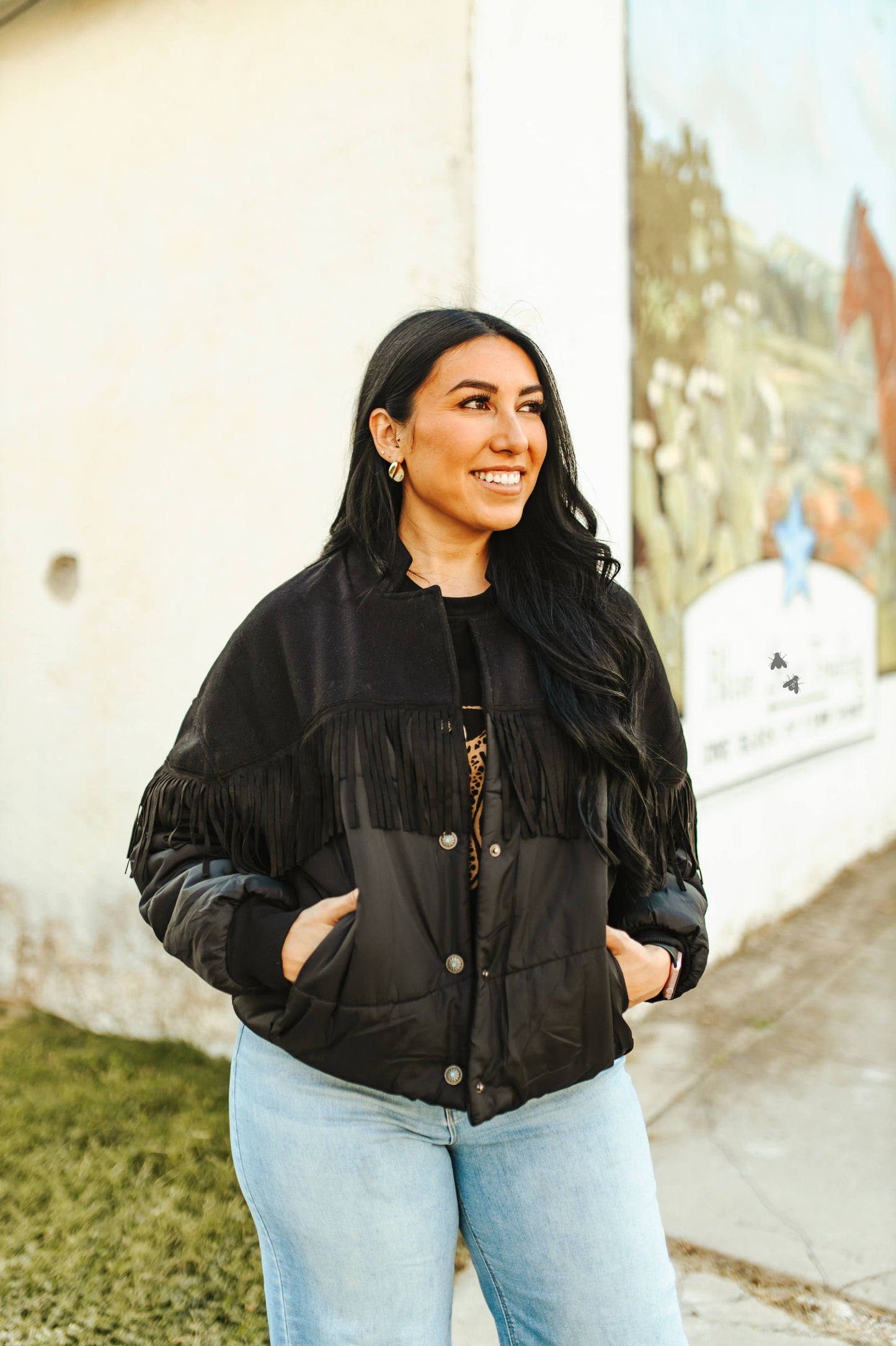 Y’all Fly Fringe Jacket