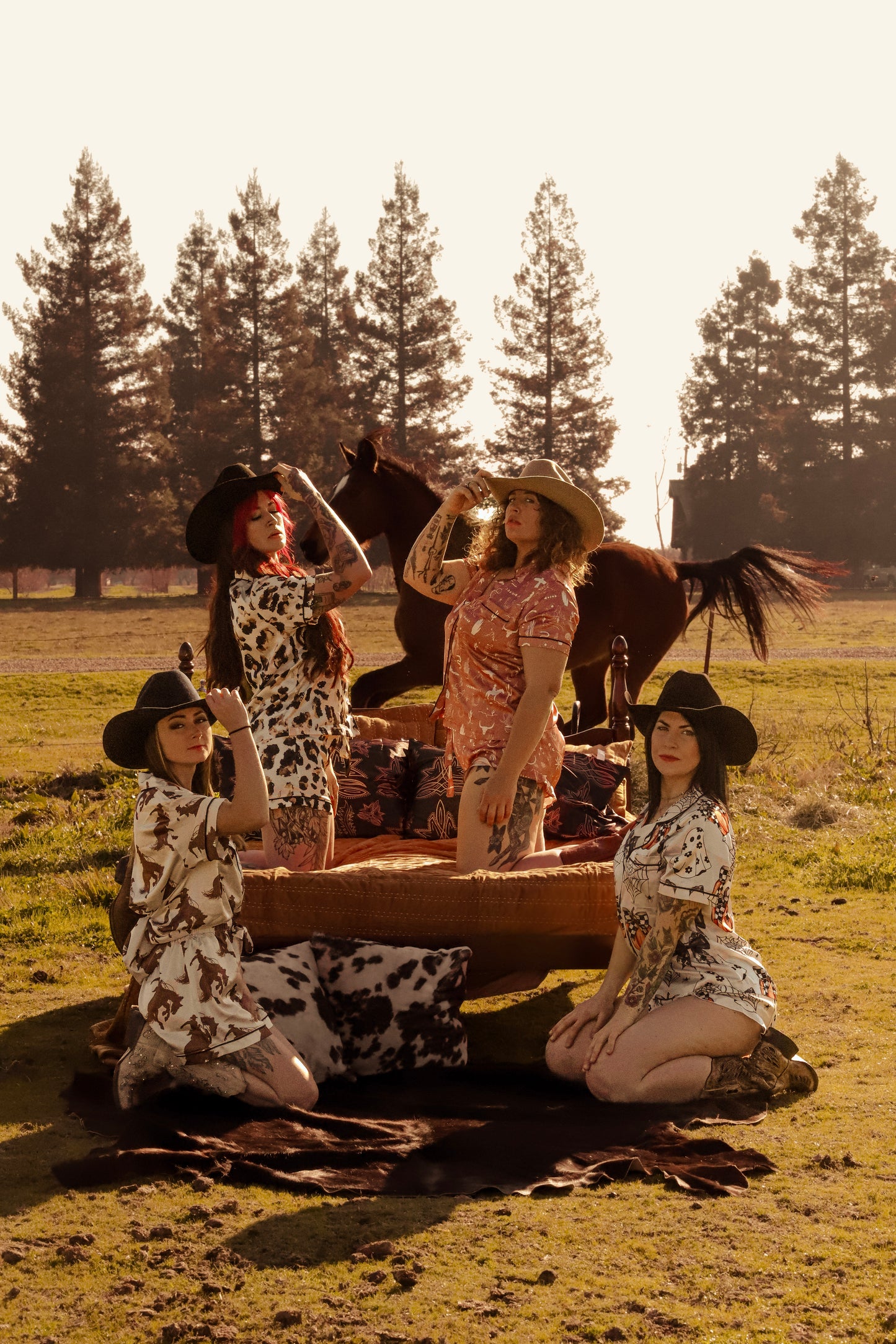 Wild One Silky Pajama Set