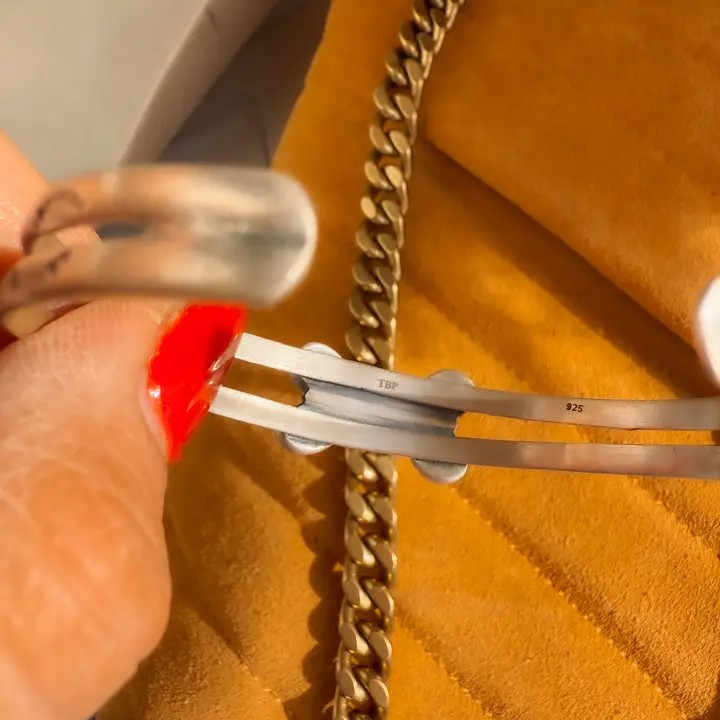 Silver Belly Turquoise Cuff