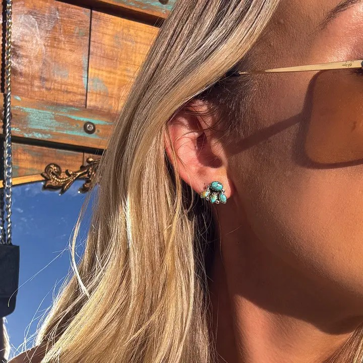 Merrick Turquoise Studs
