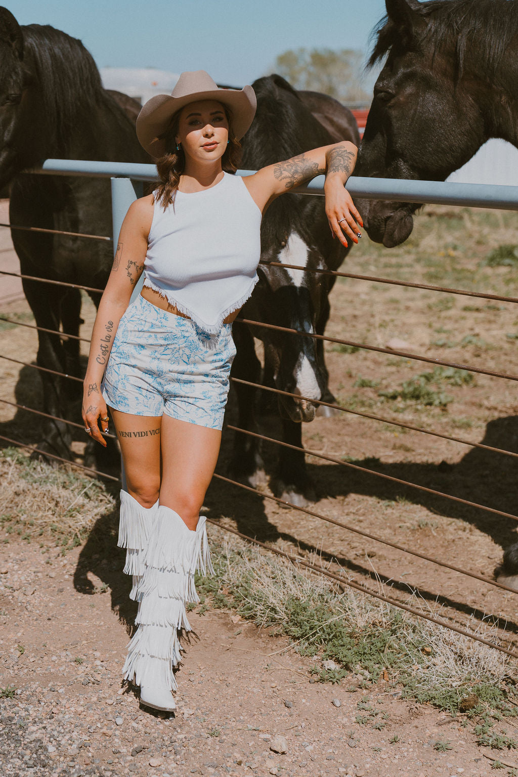 The Daisy Floral Print Shorts