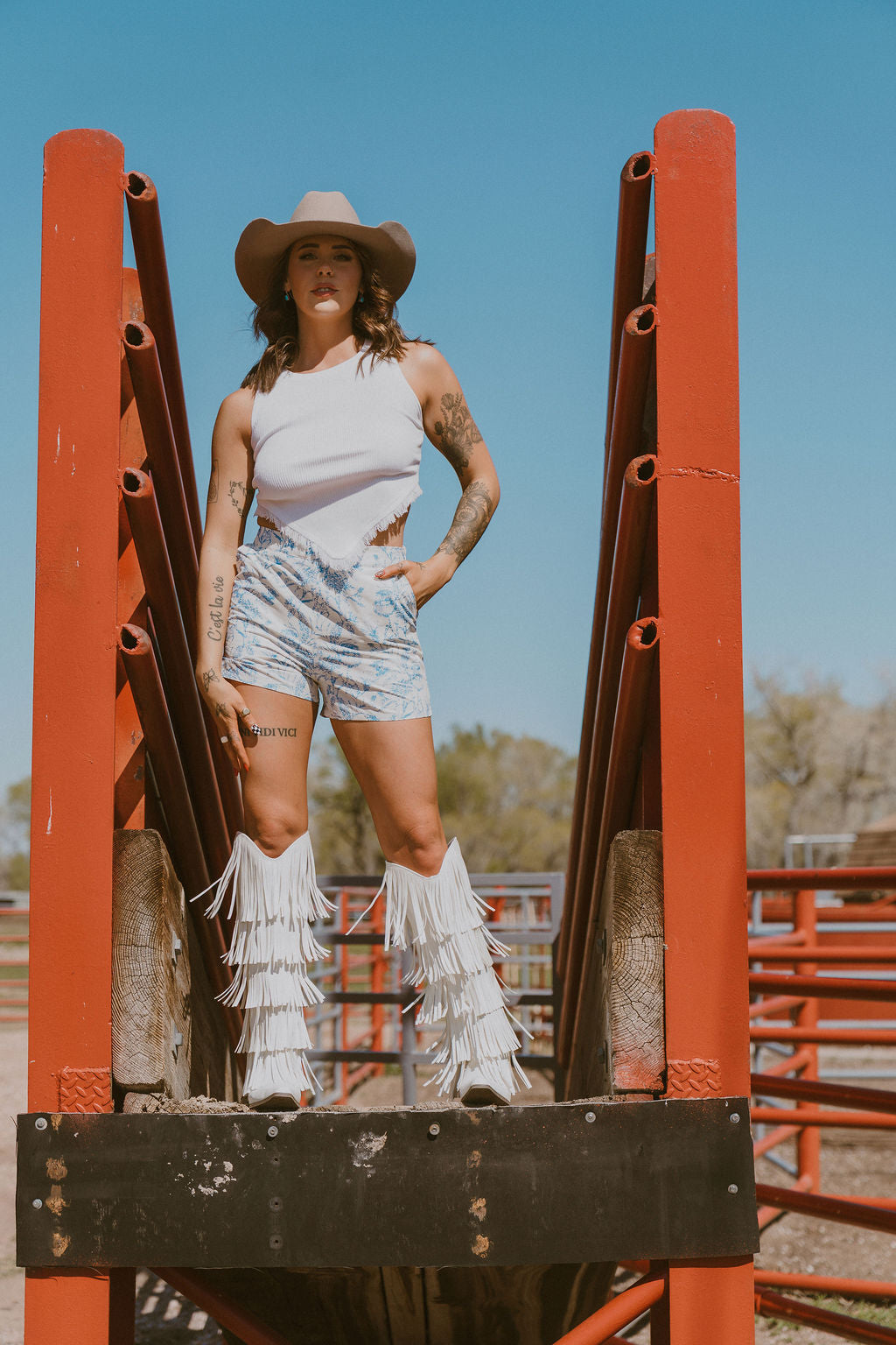The Daisy Floral Print Shorts
