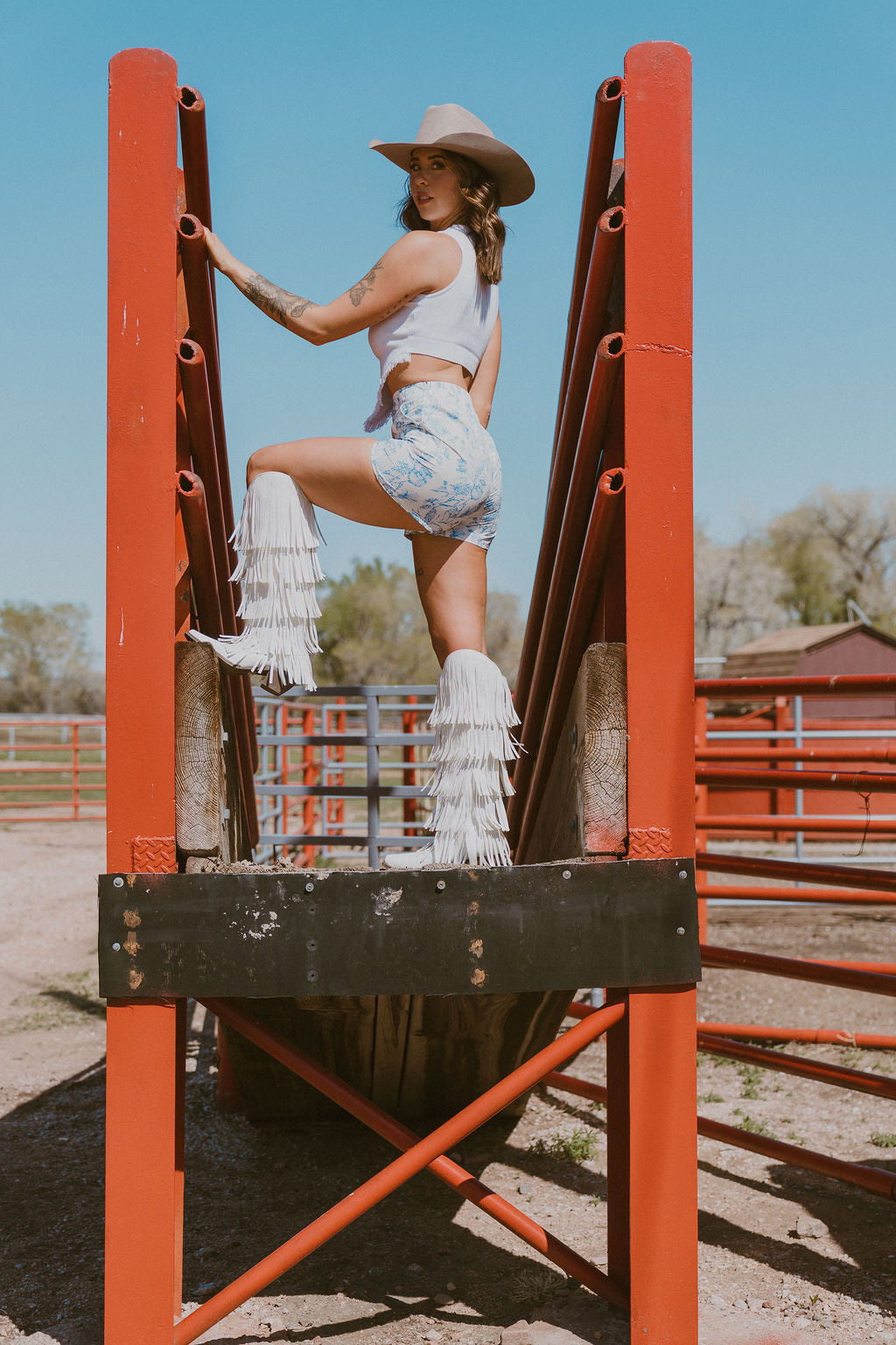 The Daisy Floral Print Shorts