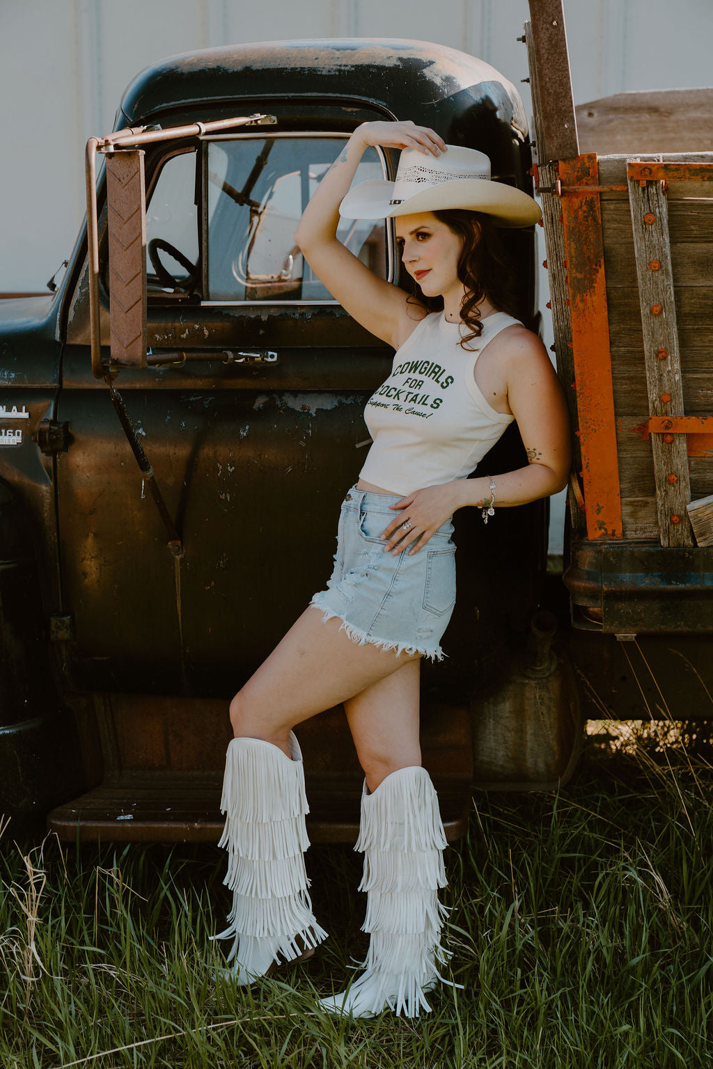 The Morgan Distressed Denim Shorts