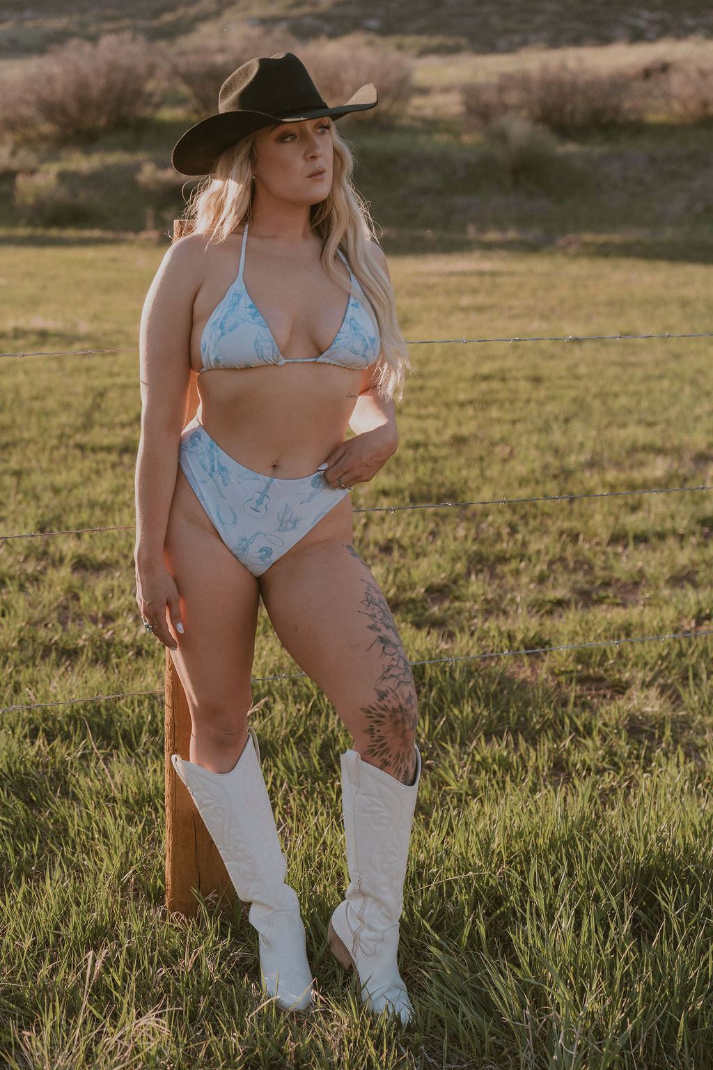 Beach Cowgirl string bikini