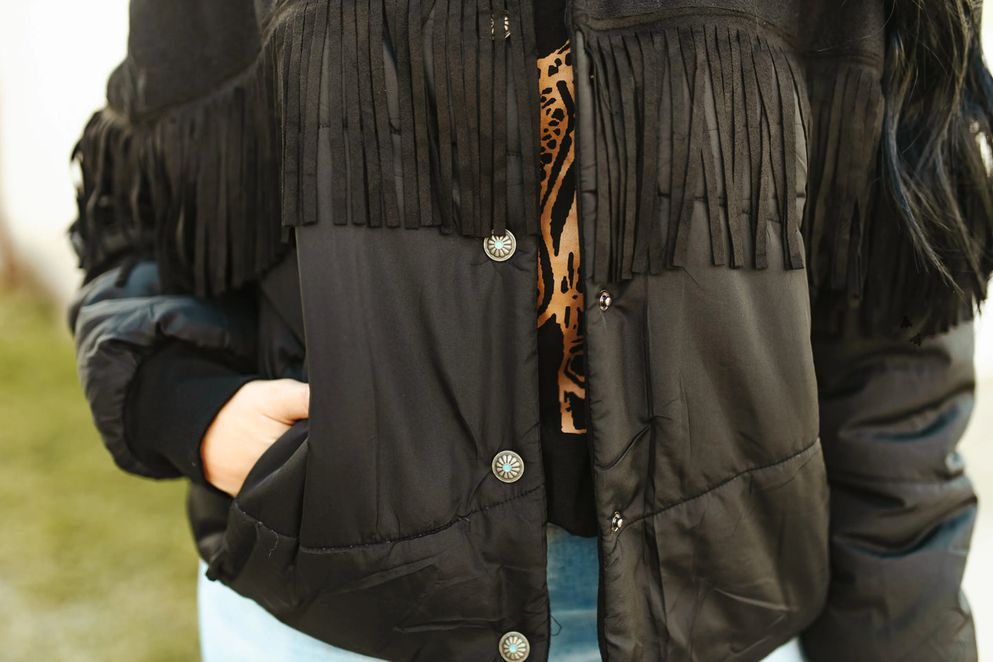 Y’all Fly Fringe Jacket