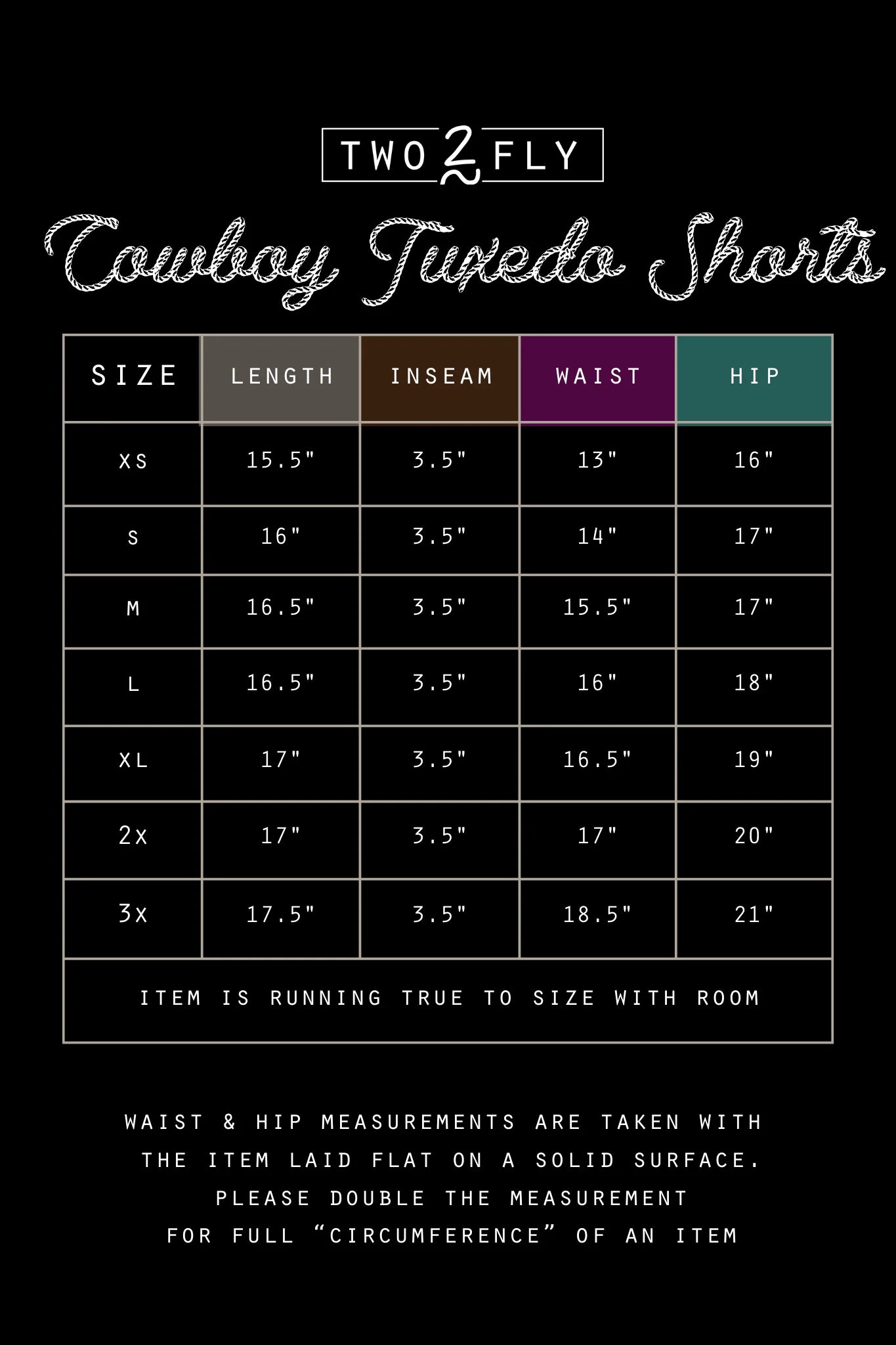 Cowboy Tuxedo Short