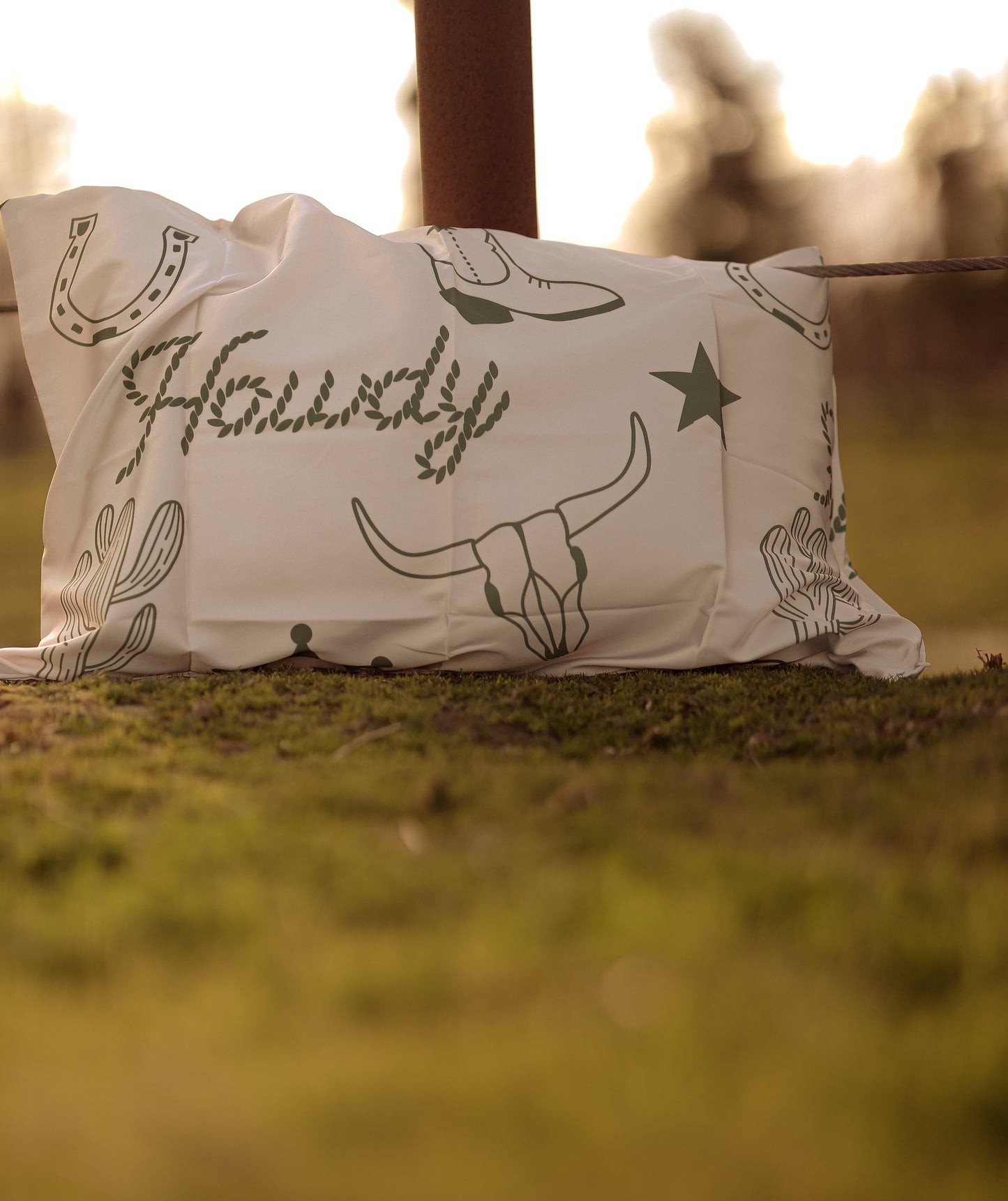 Howdy Satin Pillow Case