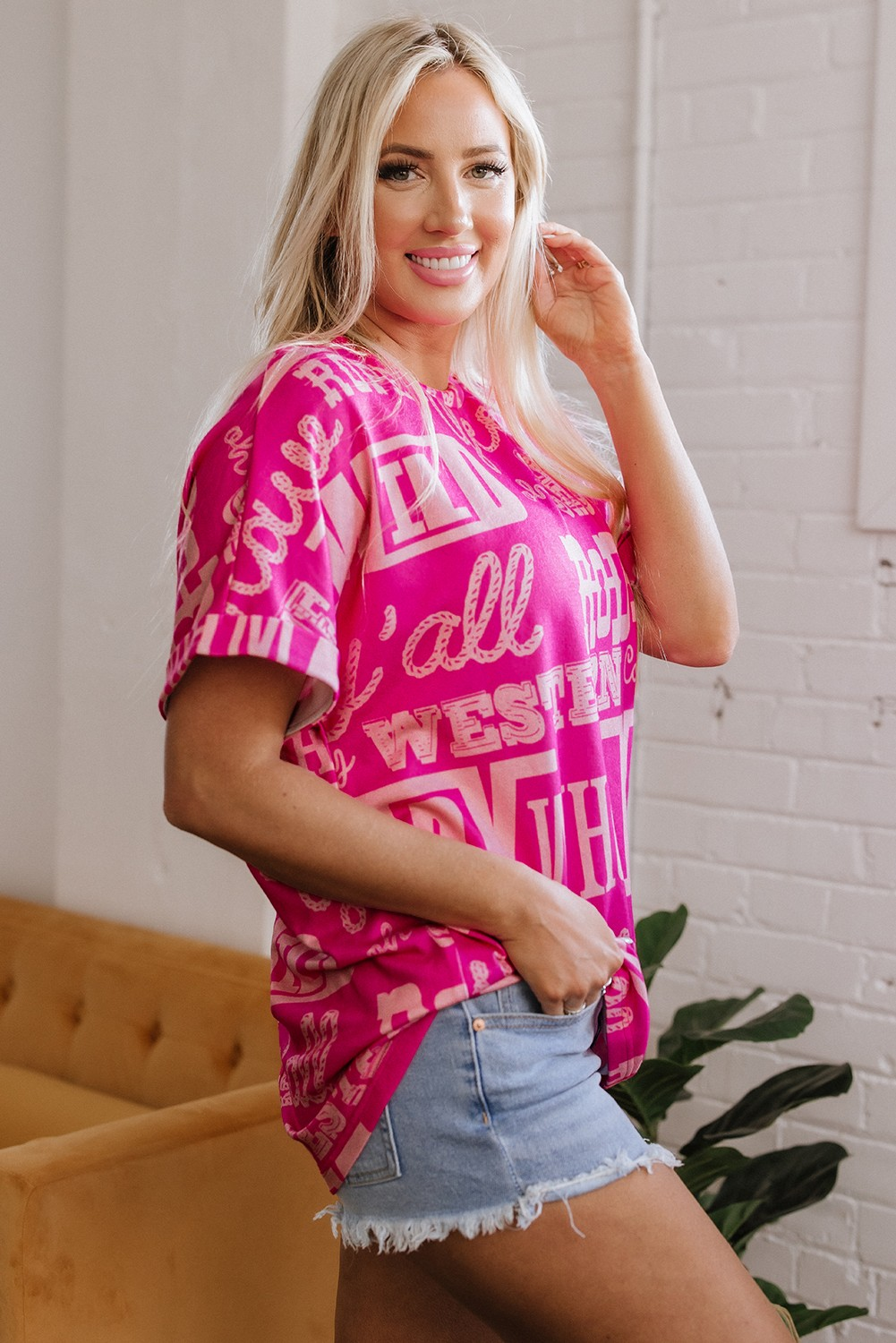 The Rose howdy Tee
