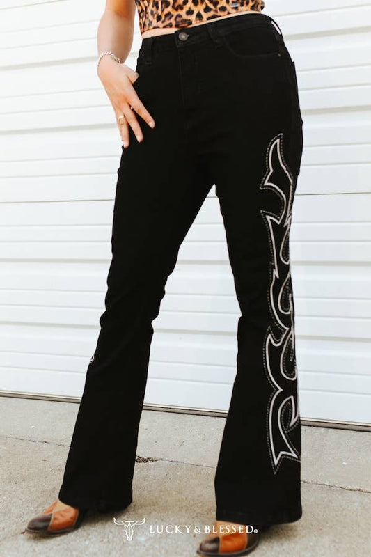 Saddle Stitch Siren Jeans