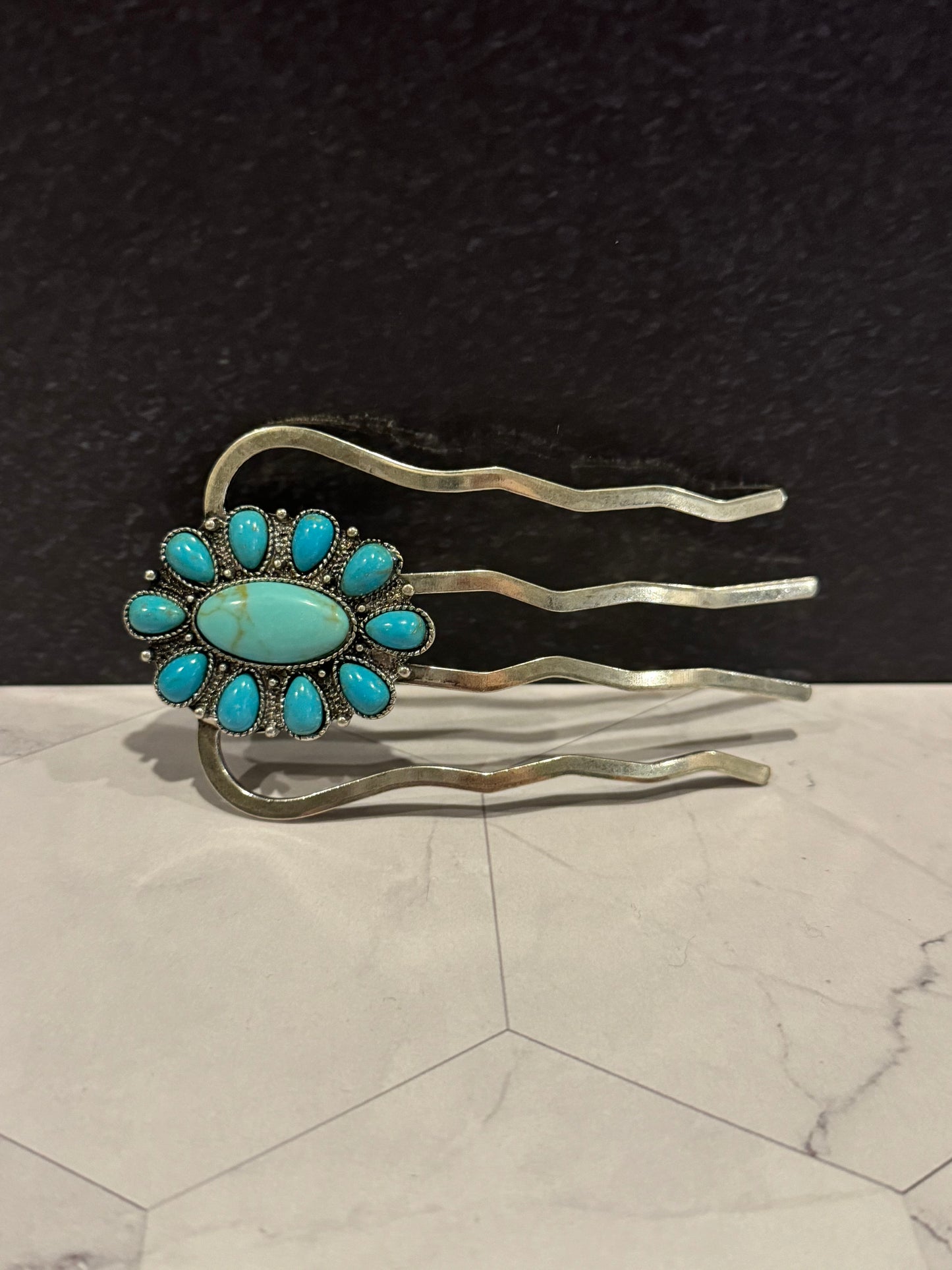 Turquoise Hair Pins