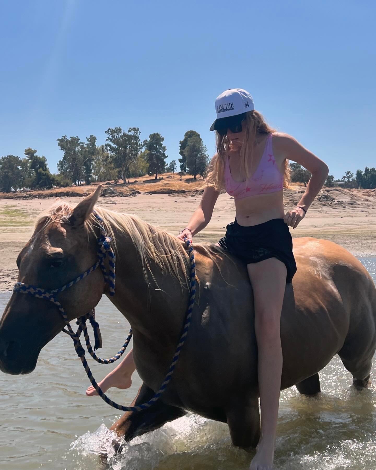 Howdy Barbie high-waisted bikini