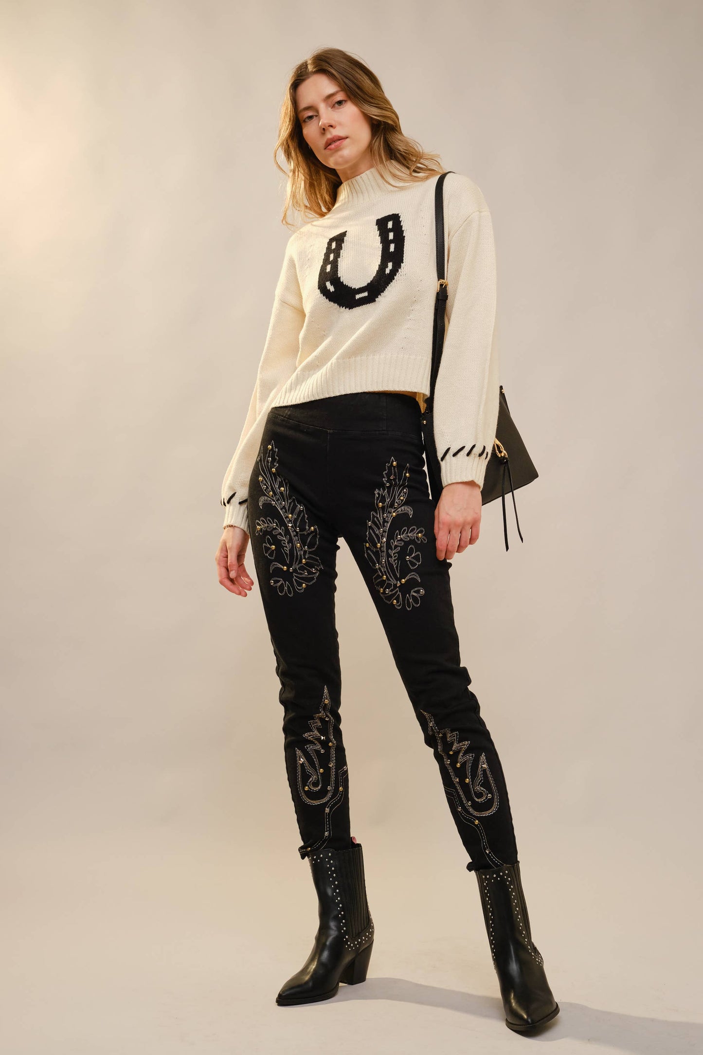 Lucky Horseshoe Sweater