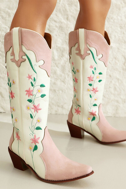 Wild Flower Cowgirl Boots