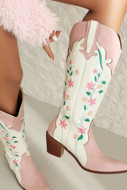 Wild Flower Cowgirl Boots