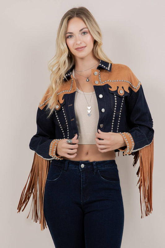 Whiskey & Steel Fringe Jacket