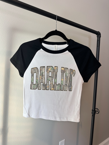 Camo Darlin' Baby Tee