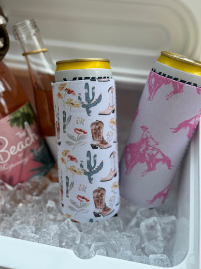 Barbie Bronco Koozie