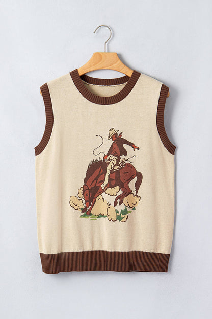 Rodeo Days Sweater Vest