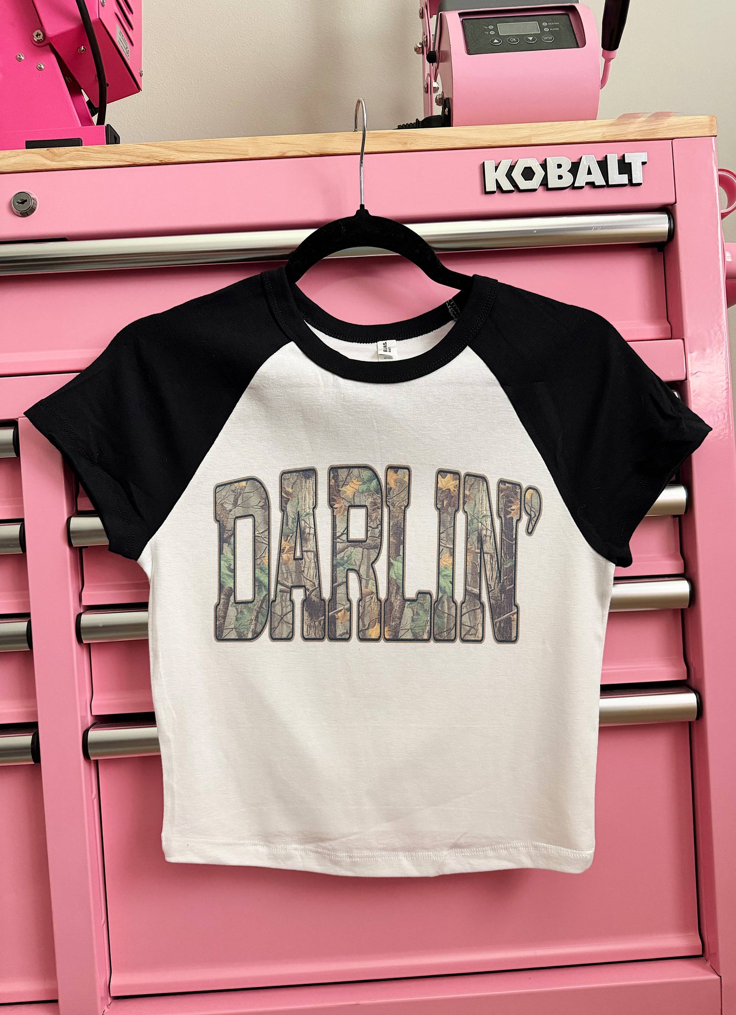 Camo Darlin' Baby Tee