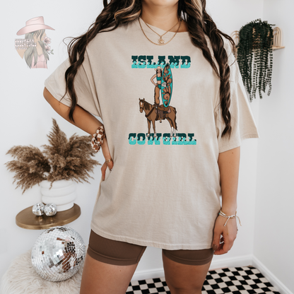 Island Cowgirl Tee