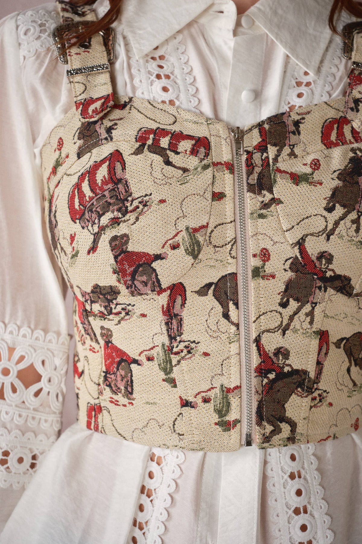 The Wild West Buckle Corset