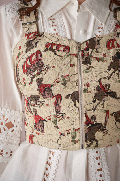 The Wild West Buckle Corset