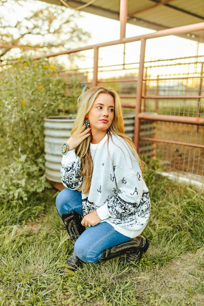 Sparkle Town Sweater