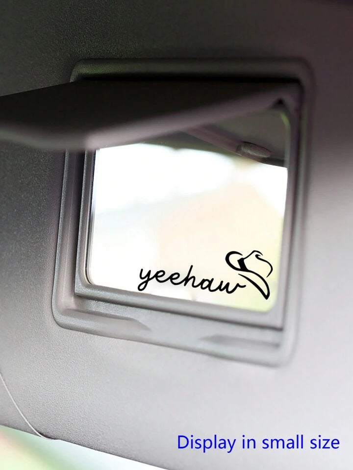 Yeehaw Car Sticker