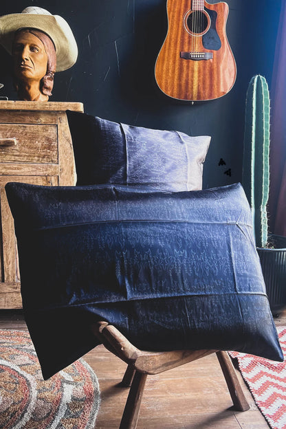 Satin Sleep Boot Stitch Pillows - King Size