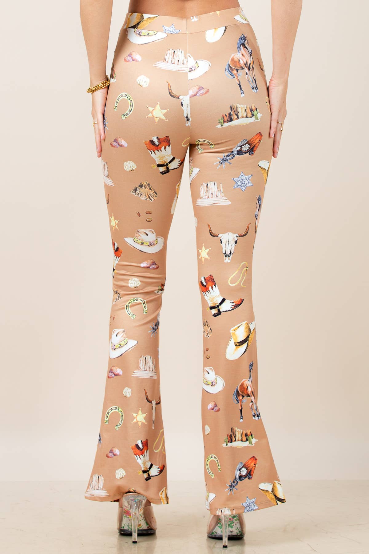 Desert Darling Western Flare Pants