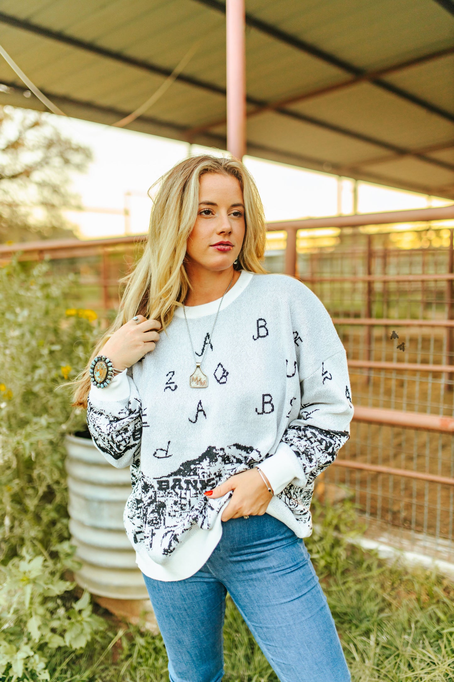 Sparkle Town Sweater