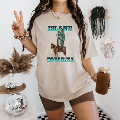 Island Cowgirl Tee