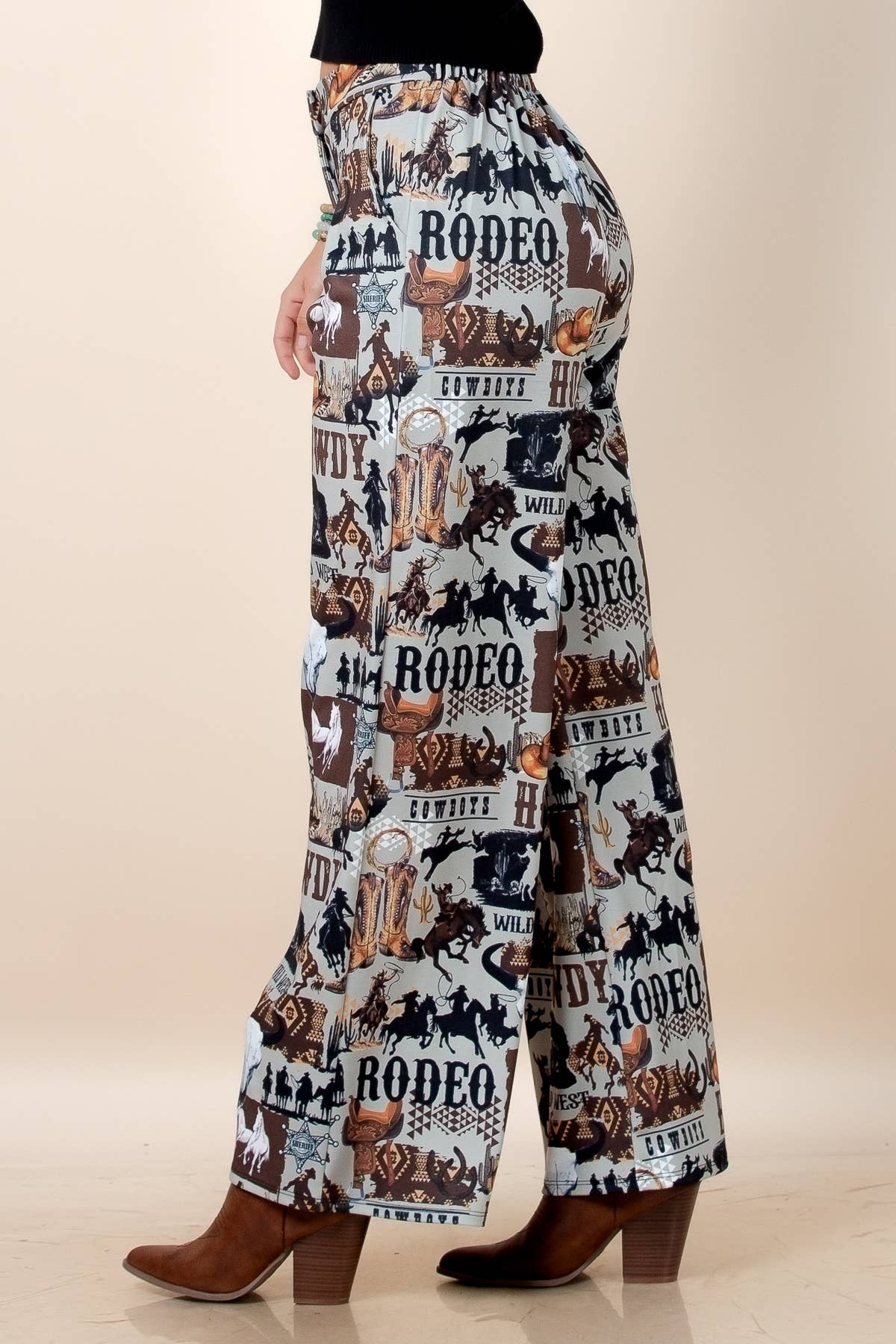 Howdy Darlin’ Rodeo Wide Leg Pants