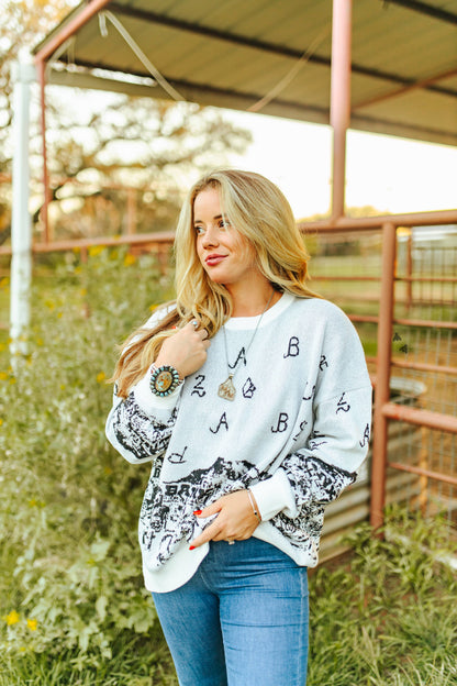 Sparkle Town Sweater