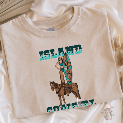 Island Cowgirl Tee