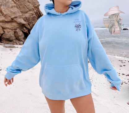 Am I Okay? Hoodie - Light Blue