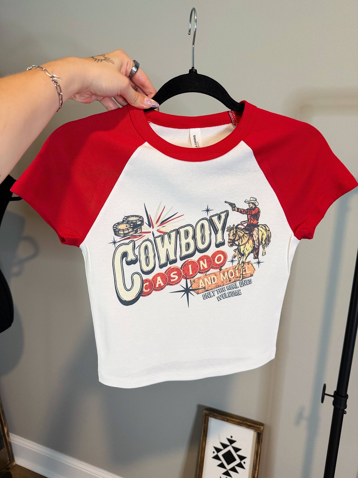 Cowboy Casino Baby Tee