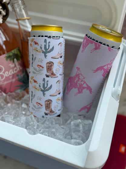 Summer Cowgirl Koozie