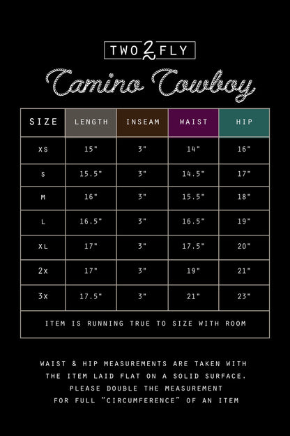 Camino Cowboy Shorts