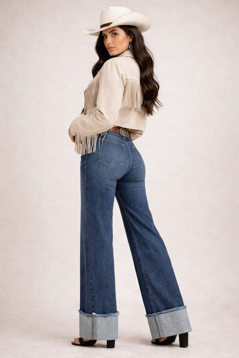 The Big Sky Cuff Jeans
