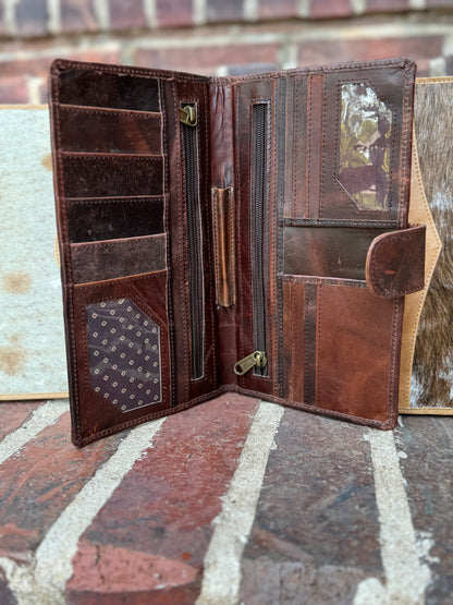 Macey Cowhide Wallets