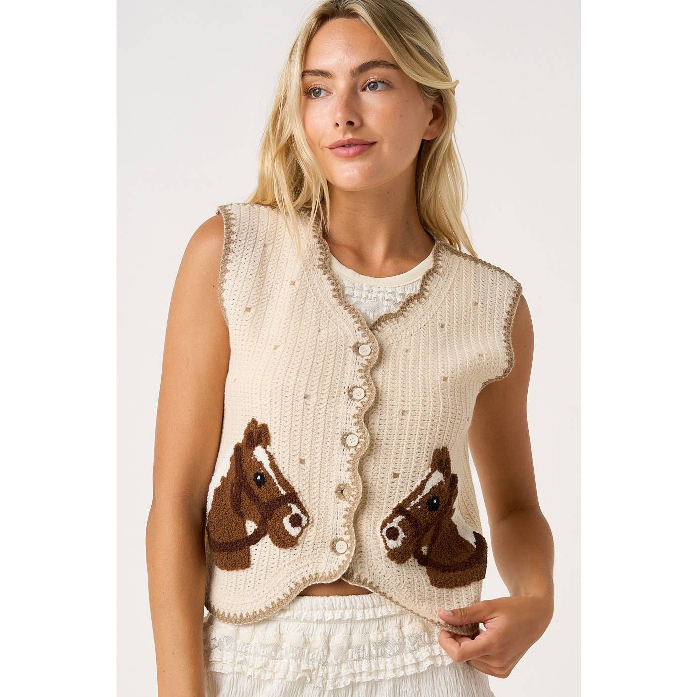 Little Buckaroo Sweater Vest