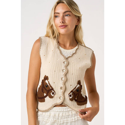 Little Buckaroo Sweater Vest